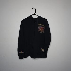 Harley Davidson Zip Up Sweater